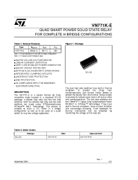 Datasheet VN771K manufacturer STMicroelectronics